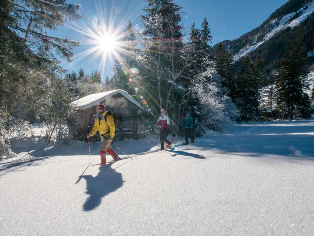 Schneeschuhwandern in der Region Sölktäler